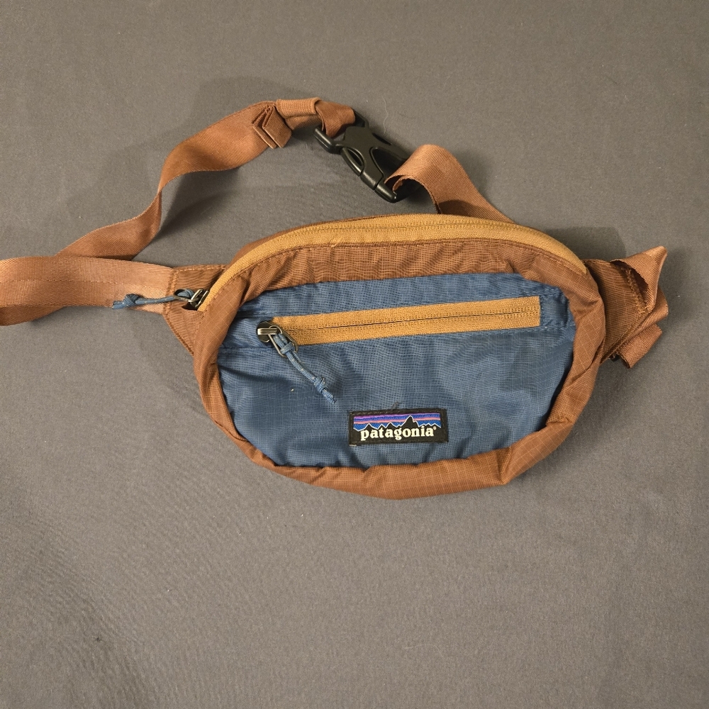 Patagonia Ultralight Black Hole Mini Hip Pack  Sling Waist Bag Brown
